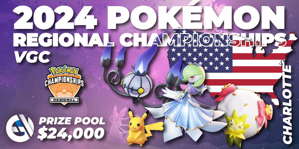 2024 Pokémon Charlotte Regional Championships VGC 🎮 Pokemon torneo 📅