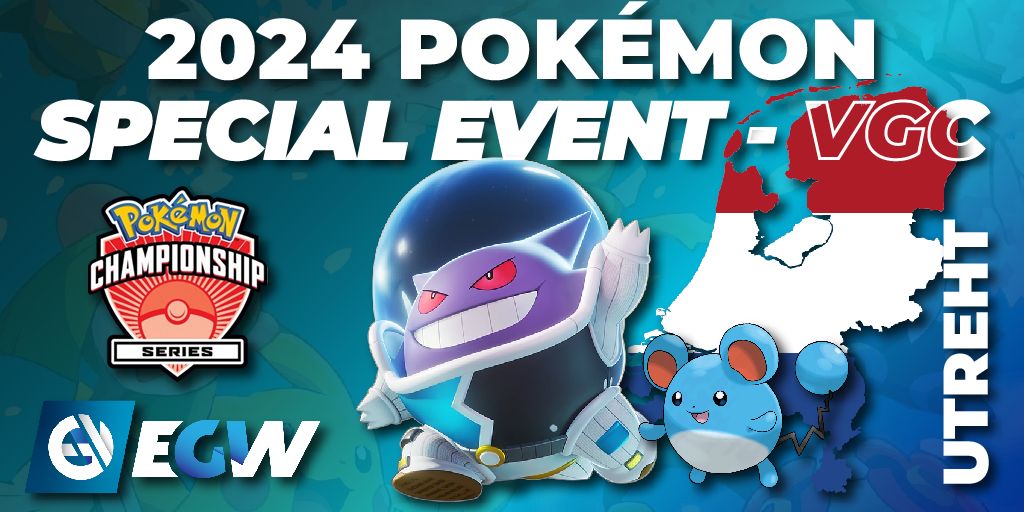 2024 Pokémon Utrecht Special Event VGC 🎮 Pokemon torneo 📅 Calendario