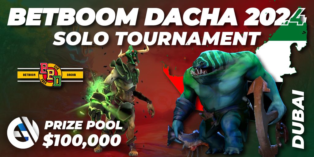 BetBoom Dacha Dubai 2024 Solo Tournament 🎮 Dota 2 torneo 📅 Calendario