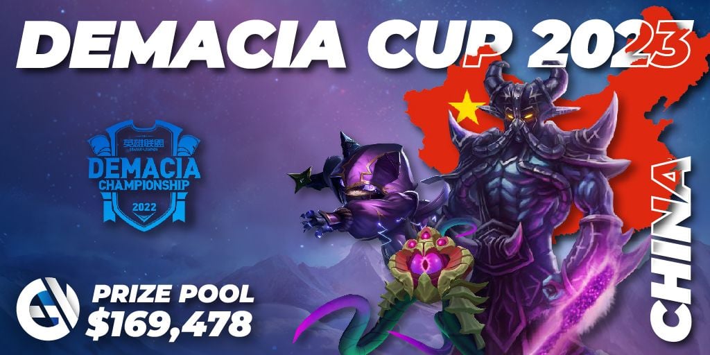 Demacia Cup 2023 🎮 LoL torneo 📅 Calendario de partidos en EGamersWorld ☕