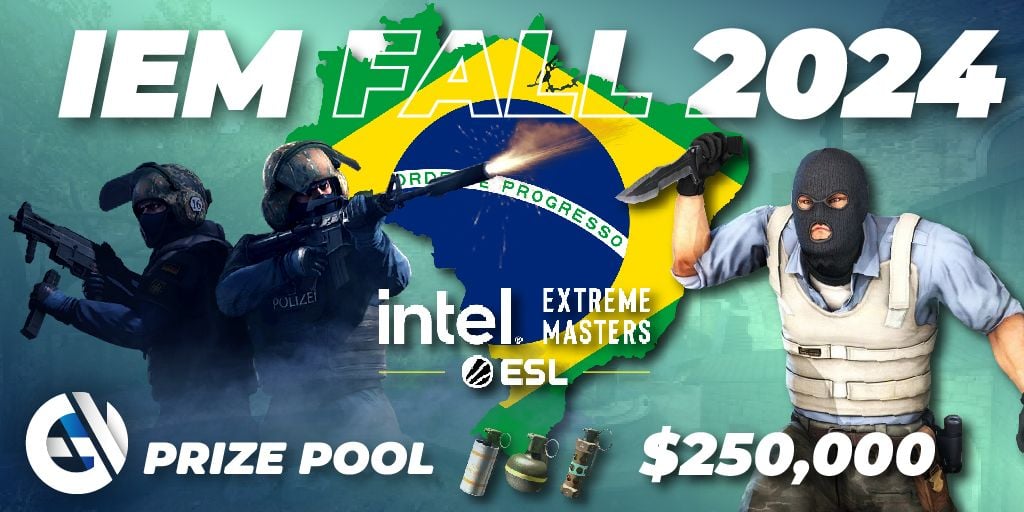 Intel Extreme Masters Rio 2024 🎮 CounterStrike (CS2) torneo 📅