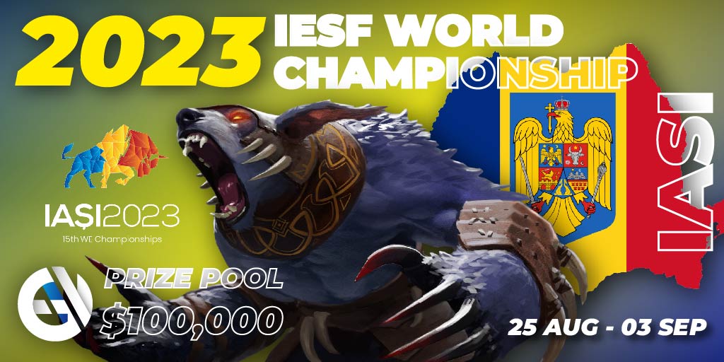 IESF World Championship 2023 🎮 Dota 2 torneo 📅 Calendario de partidos