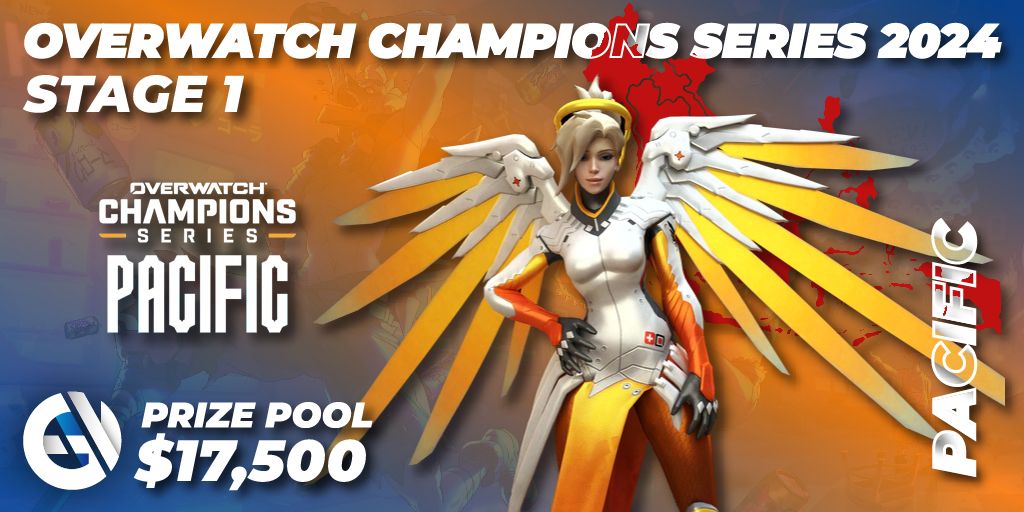 Overwatch Champions Series 2024 Stage 1 Pacific 🎮 Overwatch torneo 📅