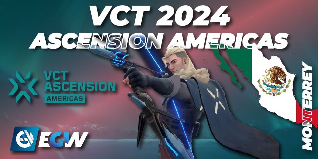 VCT 2024 Ascension Americas 🎮 VALORANT torneo 📅 Calendario de partidos