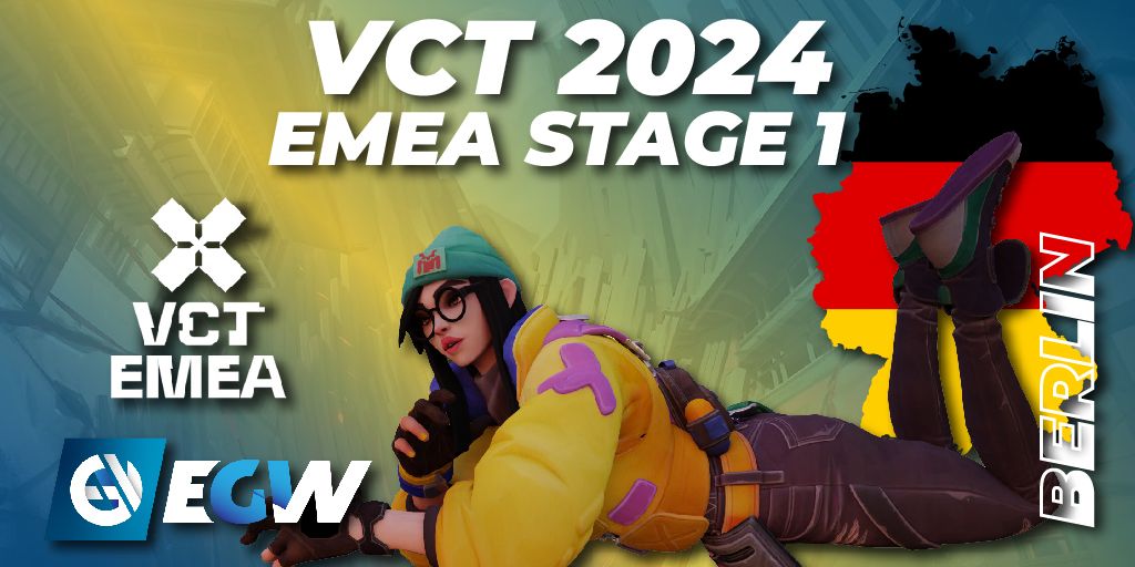 VCT 2024 EMEA Stage 1 🎮 VALORANT torneo 📅 Calendario de partidos en