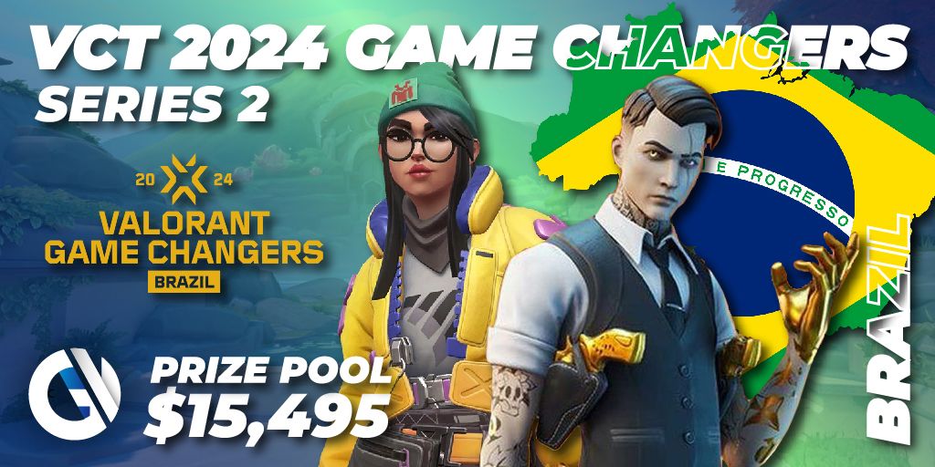 VCT 2024 Game Changers Brazil Series 2 🎮 VALORANT torneo 📅 Calendario